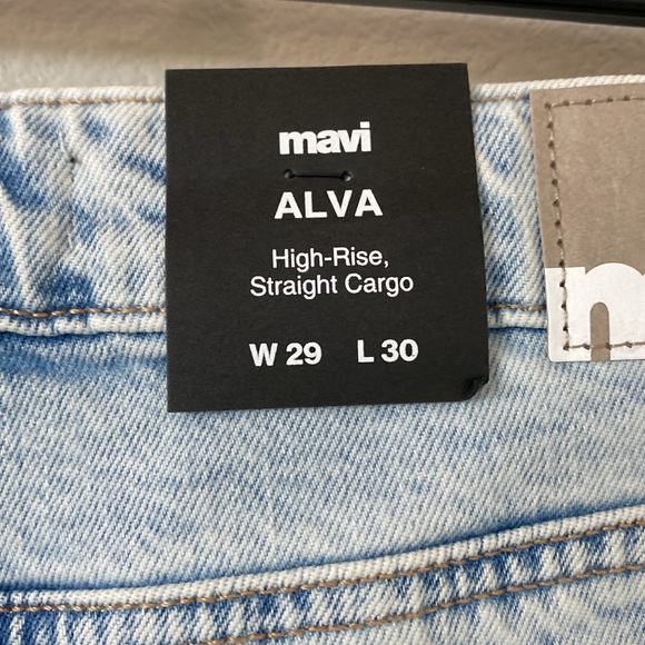 Mavi Jeans Alva Wide Leg Cargo Jeans - Picture 10 of 12